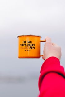 THE TALL SHIPS RACES 2021 yellow mug | BestSockDrawer.com