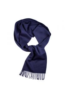 Alpaca wool navy blue scarf | BestSockDrawer.com