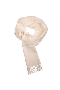 Alpaca wool white scarf | BestSockDrawer.com