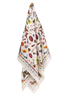 AMARONI white colorful neckerchief | BestSockDrawer.com