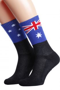AUSTRALIA flag socks for men and women | BestSockDrawer.com