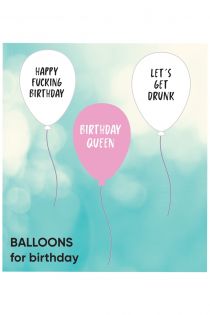 BIRTHDAY balloons 3 pack | BestSockDrawer.com