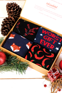WORST GIFT gift box with 4 pairs of socks | BestSockDrawer.com