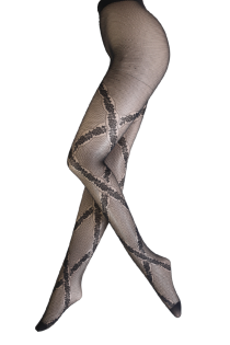 BROOKE black tights for women | BestSockDrawer.com