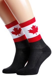 CANADA flag socks for men and women | BestSockDrawer.com