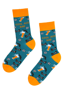 COOL ASS DAD message cotton socks for Father's Day | BestSockDrawer.com