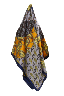 CRACO gray kidney pattern scarf | BestSockDrawer.com