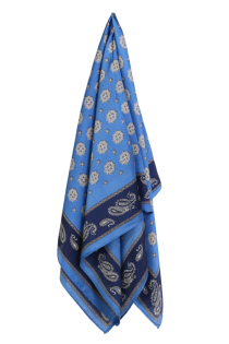 CROTONE blue neckerchief | BestSockDrawer.com