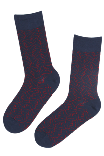 DODO blue cotton socks for men - prohibited for under 18! | BestSockDrawer.com