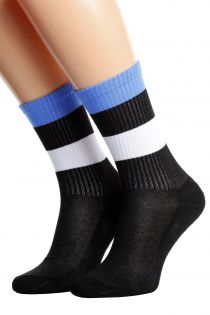 ESTONIA flag socks for men and women | BestSockDrawer.com