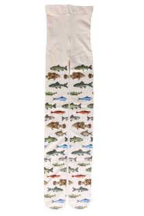 FISHLADY tights with fish | BestSockDrawer.com