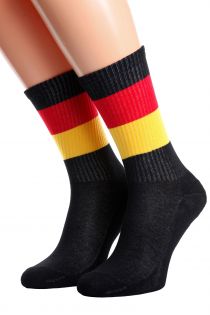 GERMANY flag socks for men and women | BestSockDrawer.com