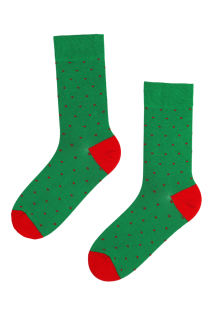 GORDON green cotton socks for men | BestSockDrawer.com