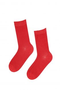 JANNE women's red socks | BestSockDrawer.com