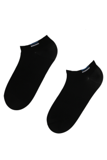 KALEV black low-cut socks with the Estonian flag | BestSockDrawer.com