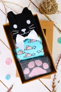 KITKAT gift box for women containing 3 pairs of socks | BestSockDrawer.com