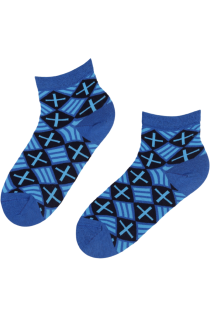 PÜHA ON MAA blue socks | BestSockDrawer.com