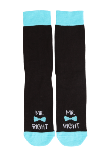 MR RIGHT Valentine's Day socks for men | BestSockDrawer.com