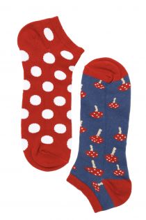 MUSHROOM low cut socks for men | BestSockDrawer.com