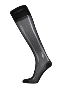 NADY black support knee-highs for women | BestSockDrawer.com