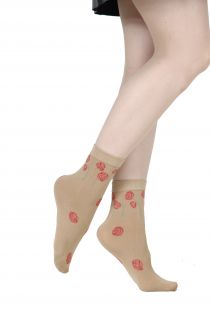 POPPY beige 60 DENIER socks for women | BestSockDrawer.com