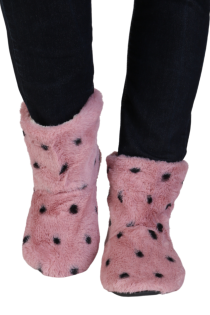 SOFTY pink soft slippers | BestSockDrawer.com