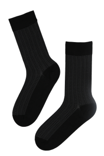 LUKE black suit socks for men | BestSockDrawer.com