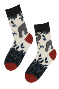 ANDRE cotton socks with elephants for men | BestSockDrawer.com