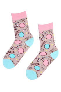 NEST pink Easter socks | BestSockDrawer.com