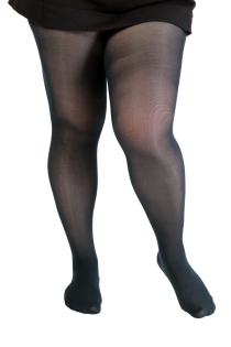 OPAQUE plus size green tights for women | BestSockDrawer.com