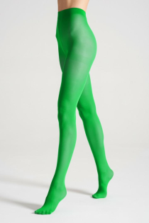STIINA ELECTRIC GREEN 40DEN green tights | BestSockDrawer.com