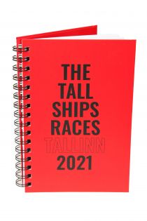 THE TALL SHIPS RACES 2021 red notebook | BestSockDrawer.com