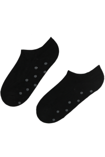 TUULI musta värvi libisemisvastased villased madalad sokid | BestSockDrawer.com