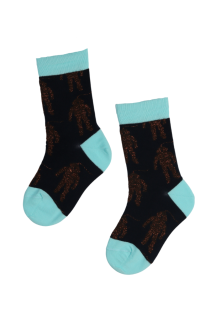 TUUTU blue socks for kids | BestSockDrawer.com