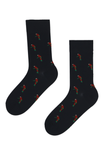 PARROT cotton socks with parrots for men | BestSockDrawer.com