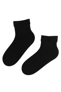 WOOLY black warm socks | BestSockDrawer.com