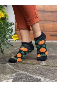 LAVITA low-cut cotton socks with clementines | BestSockDrawer.com