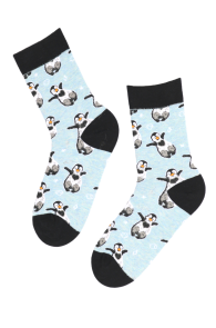 LOLO cotton socks with penguins | BestSockDrawer.com