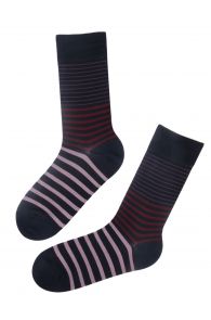 WILLIAM striped Dress Socks for men | BestSockDrawer.com