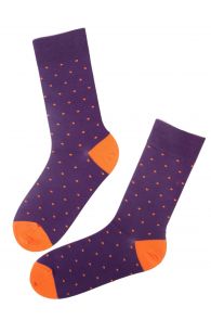 GORDON purple cotton socks for men | BestSockDrawer.com
