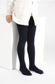 CALDO blue cotton tights for children | BestSockDrawer.com
