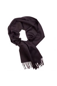 Alpaca wool black Royal scarf | BestSockDrawer.com