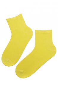 ALEX bright yellow viscose socks for men | BestSockDrawer.com