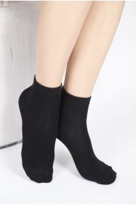 BAMBUS women's black socks | BestSockDrawer.com