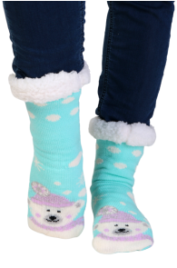BERGEN bear warm socks for women | BestSockDrawer.com
