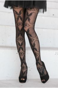 BROOKE black tights for women | BestSockDrawer.com