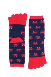 CRAB TOES toe socks for women | BestSockDrawer.com