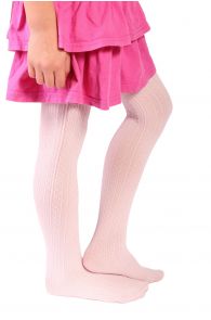EGLE light pink tights for kids | BestSockDrawer.com