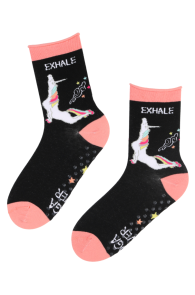 EXHALE anti-slip cotton socks | BestSockDrawer.com