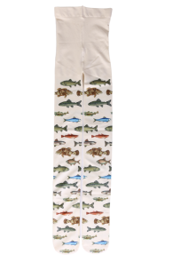 FISHLADY tights with fish | BestSockDrawer.com